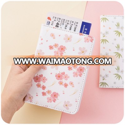 Fresh Stylish Promotional Case Leather ATM Card Holder PU Leather Passport Holder