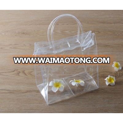 Custom Transparent Zipper Bag PVC Mini Cosmetic Bag